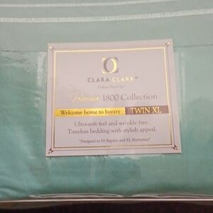 Twin Xlong deluxe sheet set Clara Clark Fits Hospital Bed